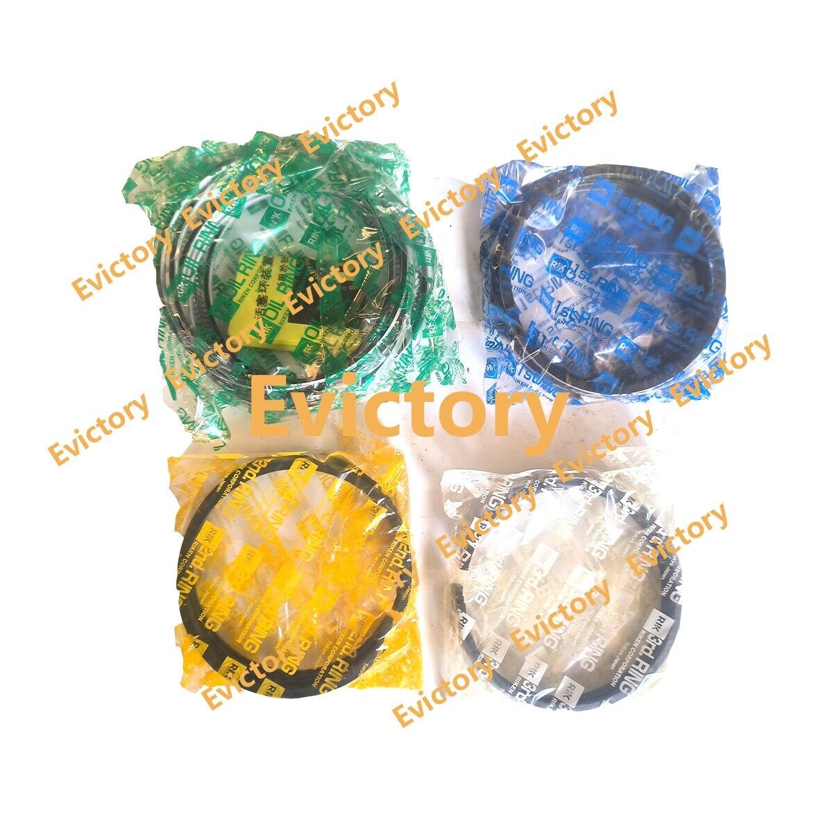 H06CT H06C H07C H07CT H07D piston ring + full gasket kit for HINO engine