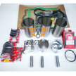 For Mitsubishi S3E S3E2 S3E9T S3E9 rebuild overhaul kit + valve + valve guide