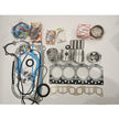 For ISUZU forklift C240 rebuild kit piston ring gasket bearing + 8pcs valve