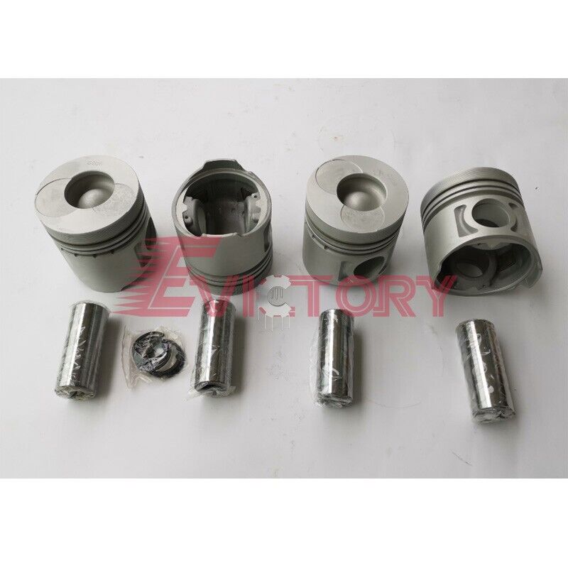 For DOOSAN forklift DB33A DB33 rebuild kit Piston +gasket + bearing + 8pcs VALVE