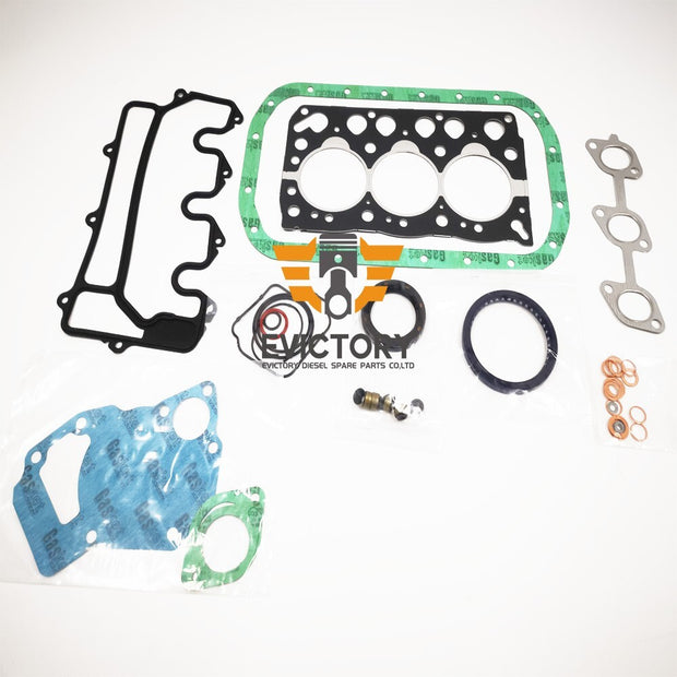 3LB1 full complete gasket kit + crankshaft conrod bearing For ISUZU engine parts