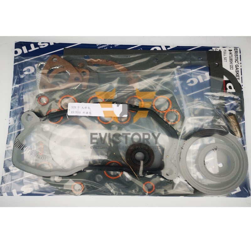 For MITSUBISHI S2E S2E2 Overhaul Rebuild Kit Piston Ring Gasket Bearing