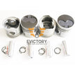 for ISUZU 4BD2-T 4BD2T 4BD2 rebuild kit piston + gasket + bearing + piston ring