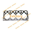 for ISUZU 4LC1 engine parts piston ring head gasket SH40JX IHI 40JX excavator