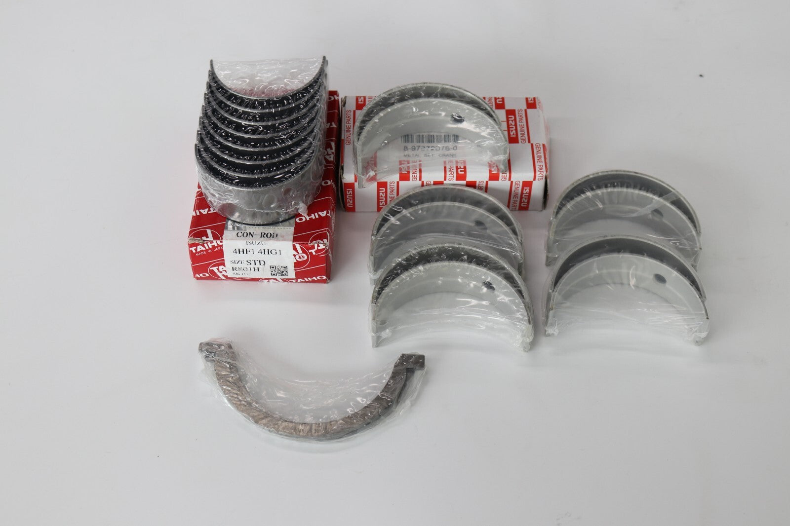 For ISUZU 4HG1-T 4HG1T 4HG1 overhaul kit piston + ring + full gasket + bearings