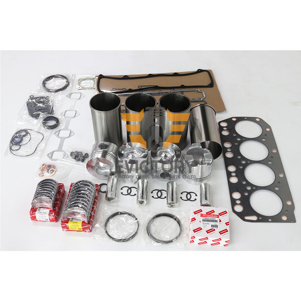 4LH OVERHAUL REBUILD KIT  FOR YANMAR MARING piston ring liner gasket