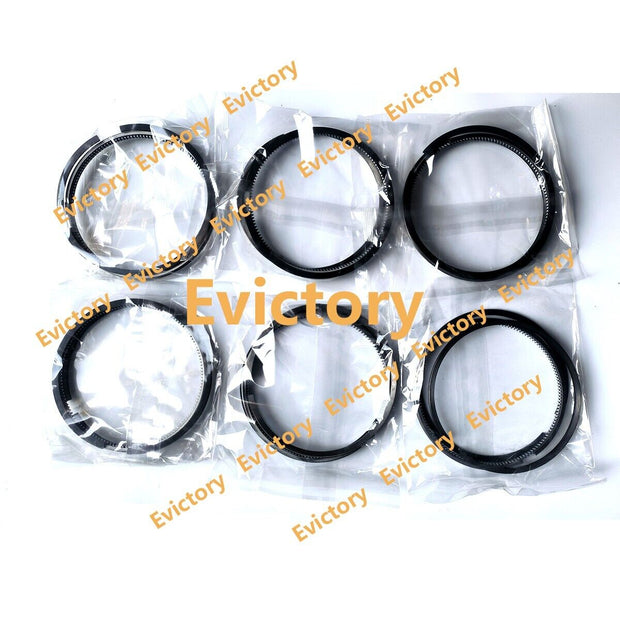 W06E rebuild kit piston ring + full gasket kit For Hino Engine FC3WCA FC3WCAD