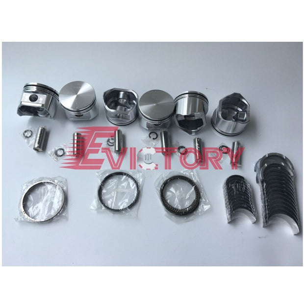 For Nissan TB45 overhaul Rebuild Kit piston + ring + main conrod bearing