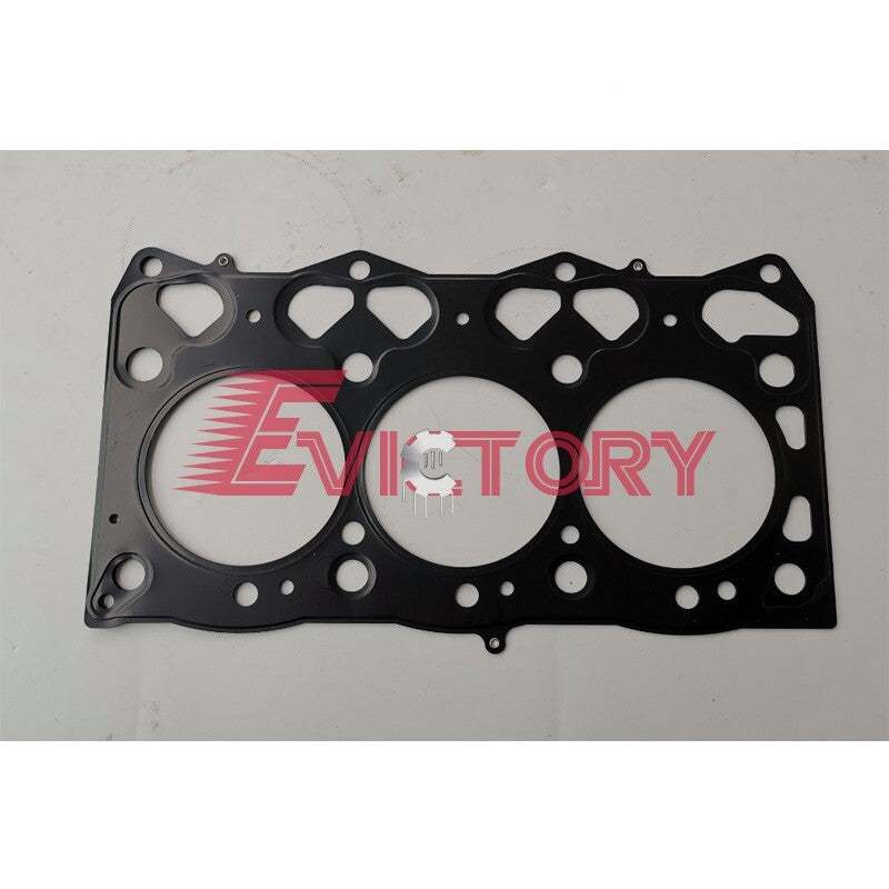 K3M overhaul head gasket kit + piston with ring for MITSUBISHI excavator parts