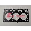 K3M overhaul head gasket kit + piston with ring for MITSUBISHI excavator parts
