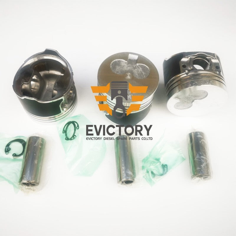 New For YANMAR 3TNM72 Engine Rebuild kit piston ring cylinder head gasket kit