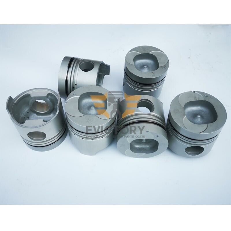 For Isuzu 6BG1-TC 6BG1T rebuild kit piston ring main conrod gasket all bearing