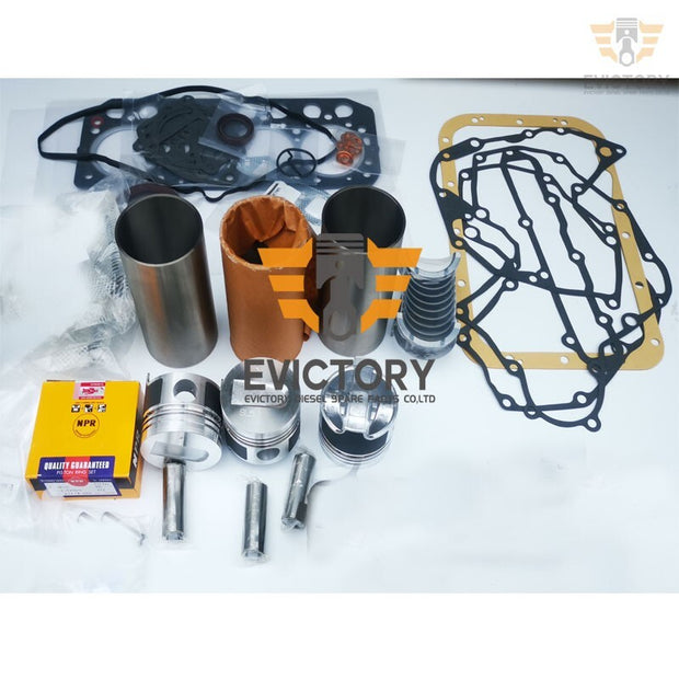 for MITSUBISHI S3L S3L-2 S3L2 Crankshaft con rod water pump valve piston liner