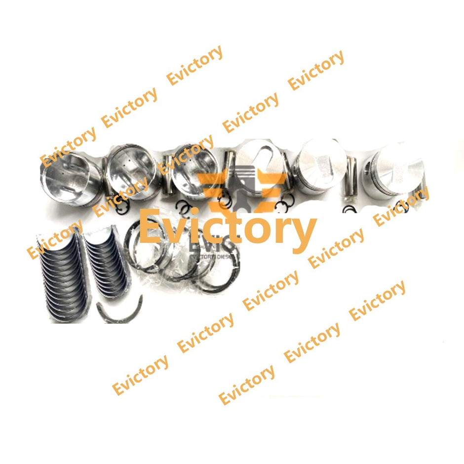 S6E S6E2 S6E-2 Engine rebuild kit for Mitsubishi valves piston bearing gasket