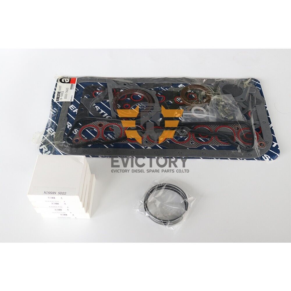 forklift QD32TI QD32T QD32 engine kit piston ring + complete full gasket kit