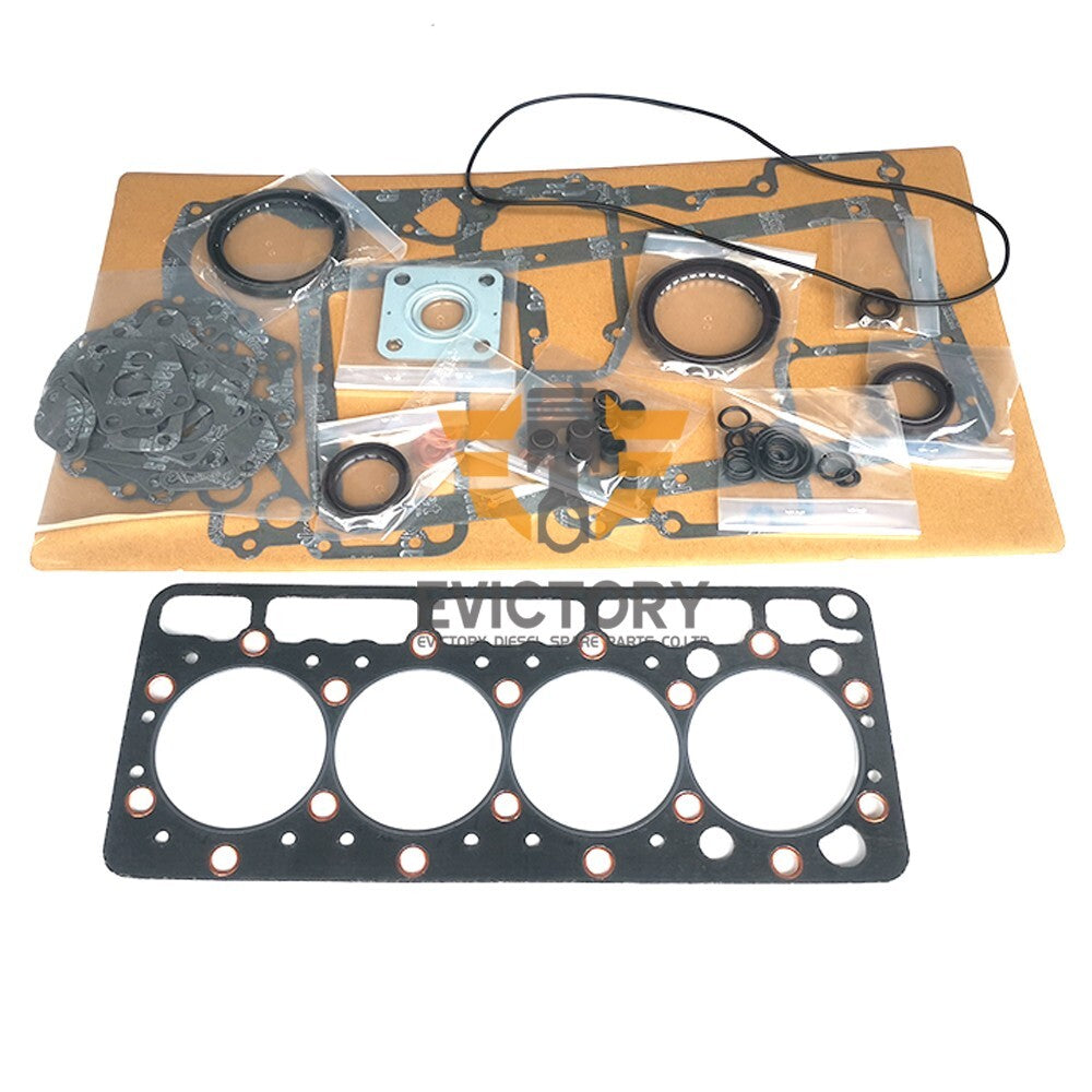 For kubota V1200 cylinder head assy complete + full gasket kit B2150DT B9200D
