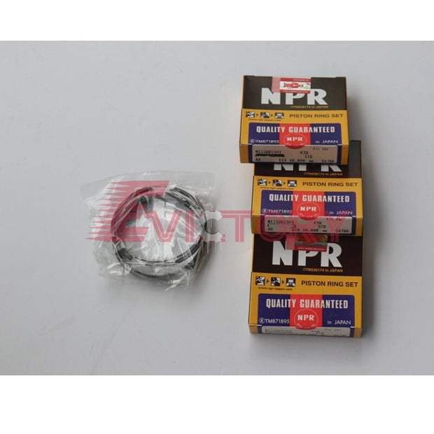 K3C overhaul gasket kit + piston ring for Mitsubishi spare parts