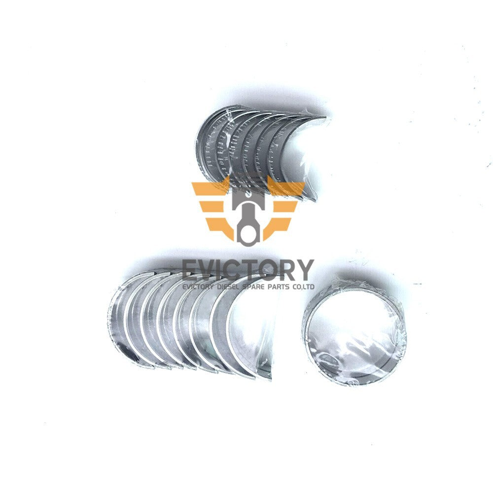 For KUBOTA V1405 repair rebuild kit crankshaft conrod bearing + piston +ring set