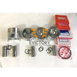 For Yanmar excavator engine 4TN100 Rebuild Kit Piston+ ring + head gasket kit