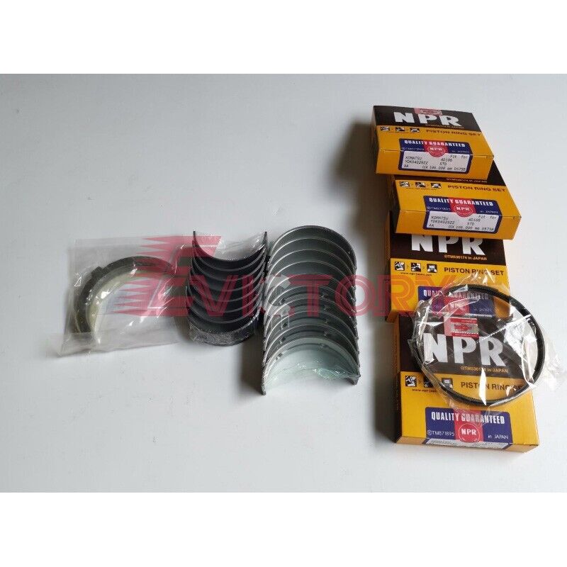4TNE106-T 4TNE106T 4TNE106 overhaul kit For YANMAR big small bearing piston ring