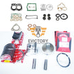 For MITSUBISHI S2E S2E2 Rebuild Kit Piston Ring Valve Guide Gasket Bearing