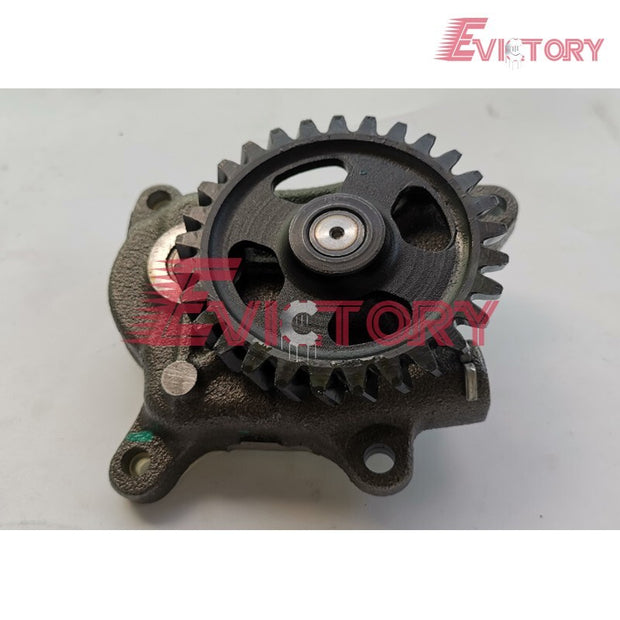 For JCB ISUZU 4HK1-TC 4HK1T 4HK1 oil pump rebuild kit gasket liner brgs pistons