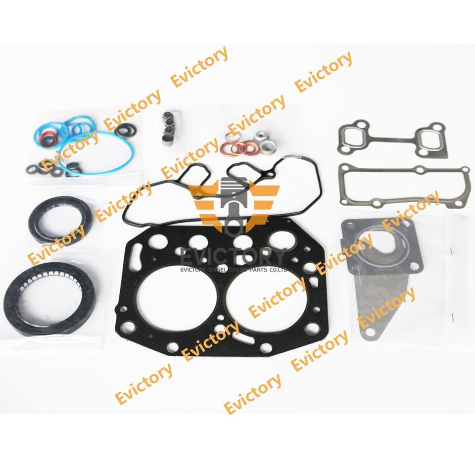 For YANMAR 2TNE66 2TN66E rebuild kit piston ring bearing gasket SK007 SK007-2