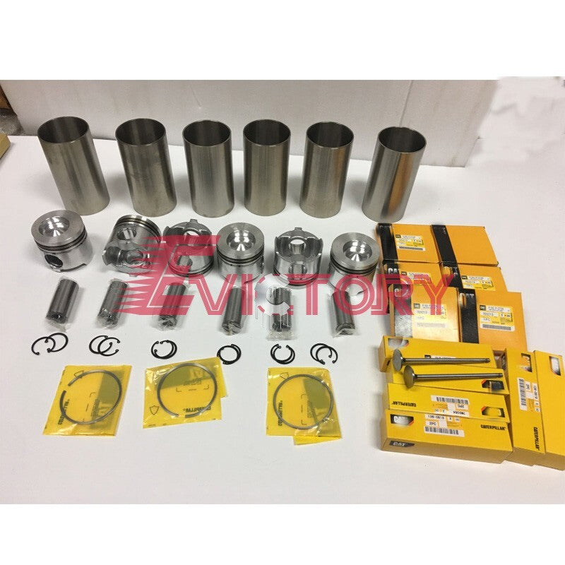 for CATERPILLAR CAT 3116-T 3116T 3116 rebuild kit overhaul kit + valve guide
