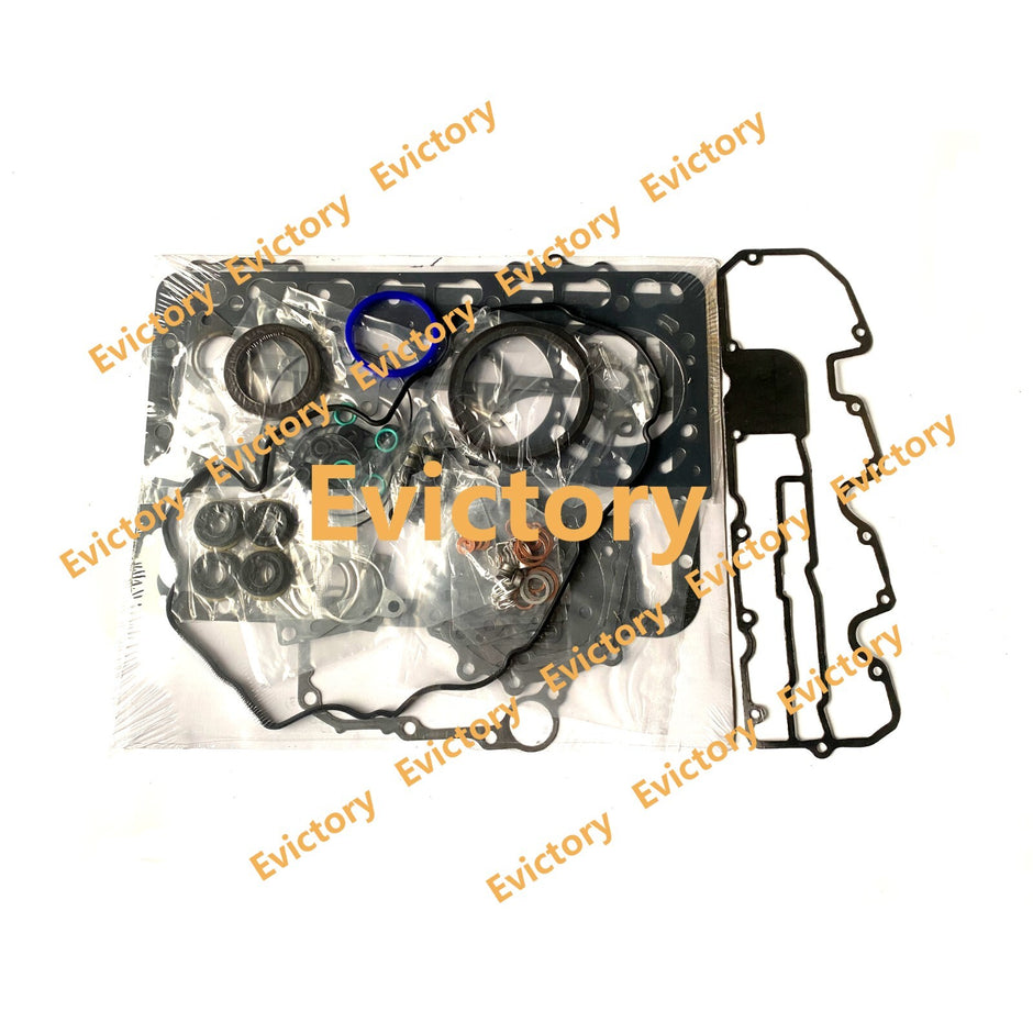 For Kubota V3800T V3800DI V3800-DI-T V3800 Piston + ring + full gasket kit