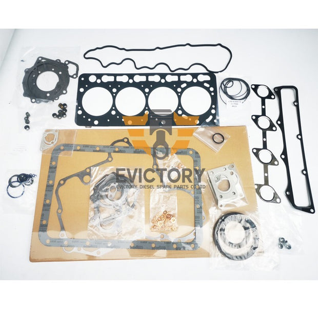 For Kubota V3300T V3300DI V3300-DI-T Piston ring + gasket + main conrod bearing