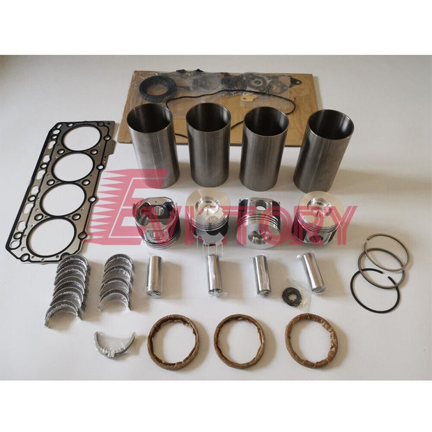 For YANMAR 4TN84 4TN84L 4D84 4D84E 4TNE84 4TN84E liner set overhaul rebuild kit
