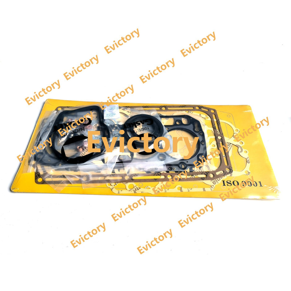 For Yanmar 4D98E 4TNE98 Oversize rebuild kit Piston ring +0.50mm gasket bearing