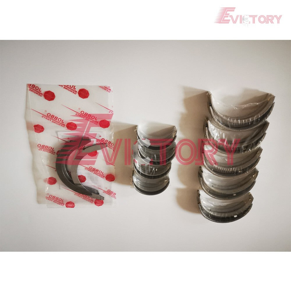 For KUBOTA V3307 crankshaft + con rod +gasketkit piston ring engine bearing