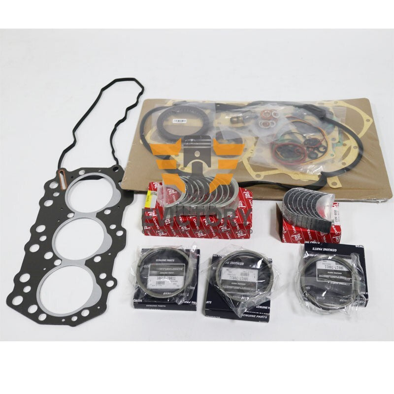 for CAT MITSUBISHI S3Q2 S3Q rebuild kit Crankshaft con rod 3pcs gasket bearing