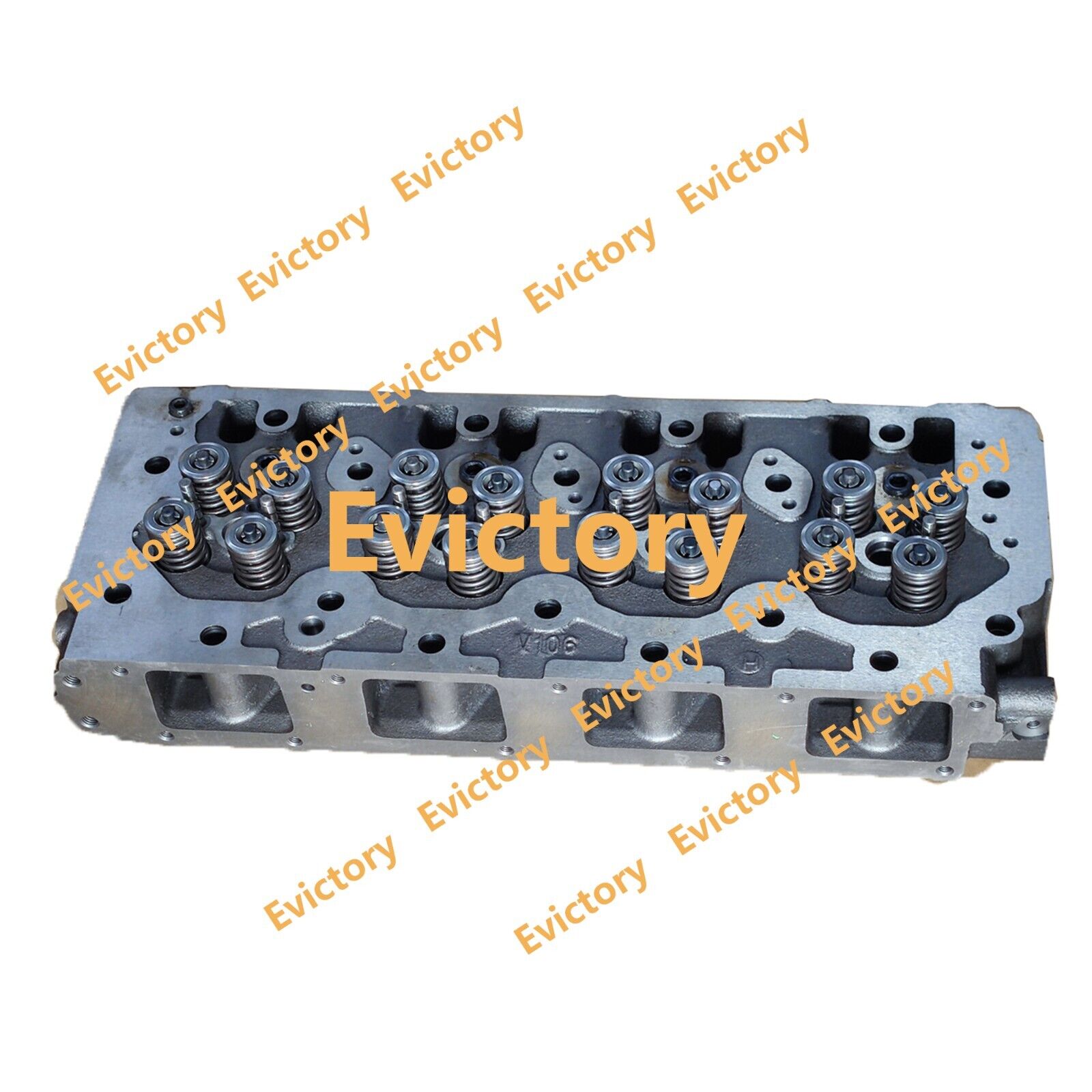 For yanmar 4TNV106 4TNV106T cylinder head complete + head gasket kit