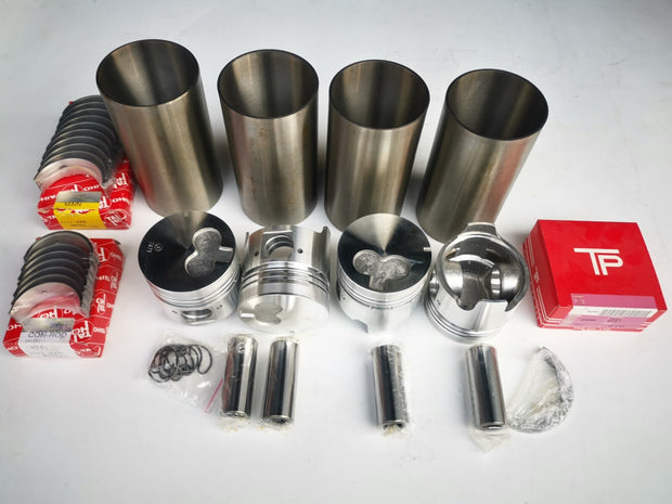 For Isuzu 4FE1 rebuild kit piston ring cylinder liner head gasket all bearings