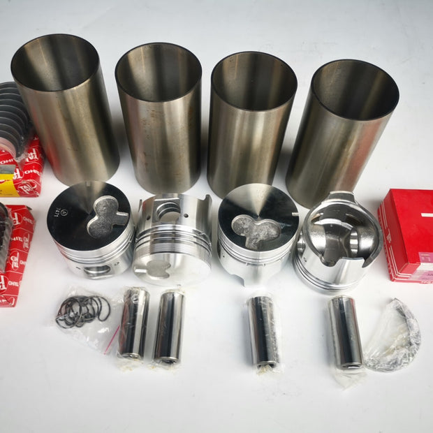 For Isuzu 4FE1 rebuild kit piston ring cylinder liner head gasket all bearings