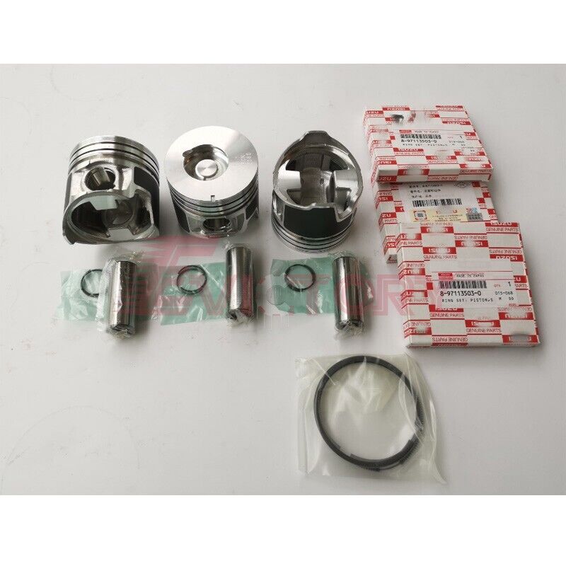 For Isuzu 3LD2 engine rebuild kit piston ring crankshaft conrod bearing