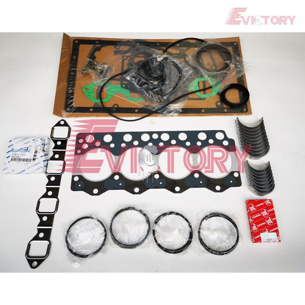 For Komatsu oversize 020 +0.50mm 4D95L 4D95S rebuild overhaul kit piston ring