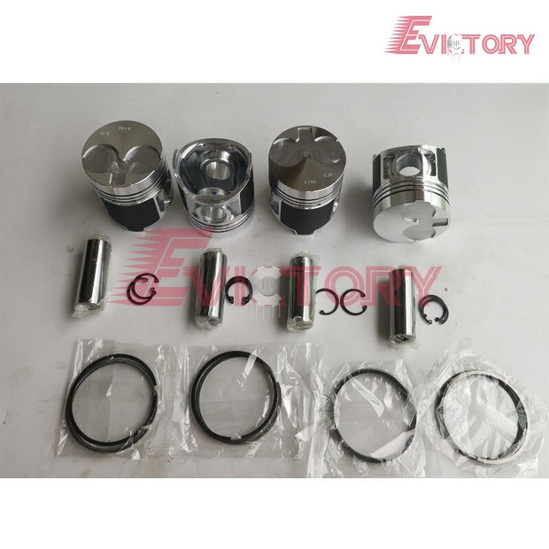 For Shibaura N844 N844T N844L piston + ring + crankshaft conrod bearing