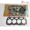 For Shibaura N844 cylinder head complete gasket set + piston ring + piston kit