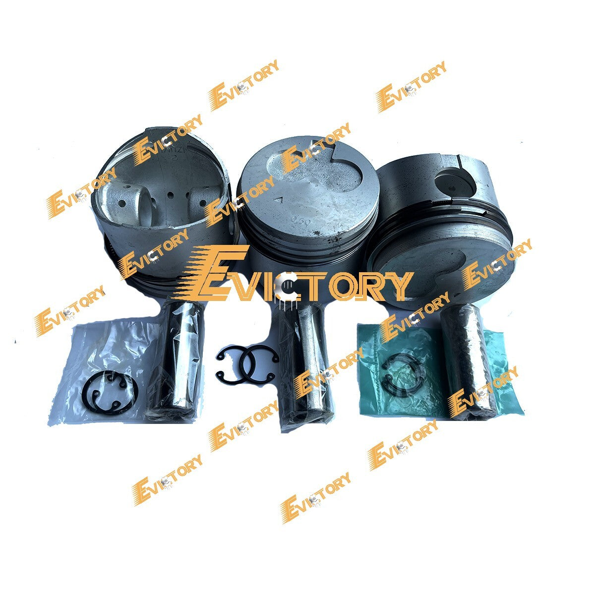 K3F rebuild kit oversize 0.50mm piston ring bearing gasket for Mitsubishi engine