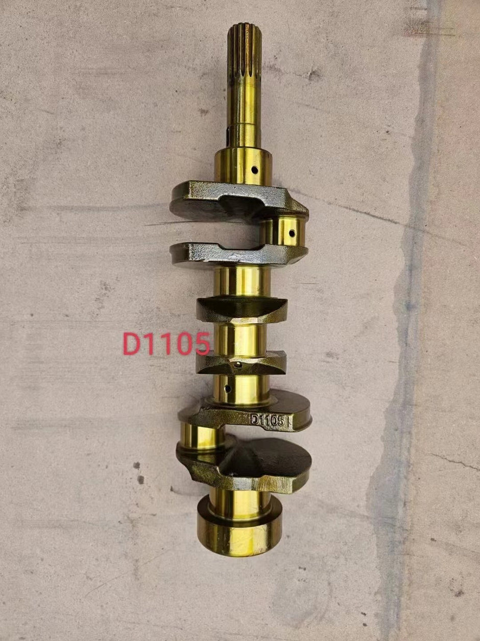 For KUBOTA D1105 crankshaft connecting rod 3pcs rebuild kit piston gasket brgs