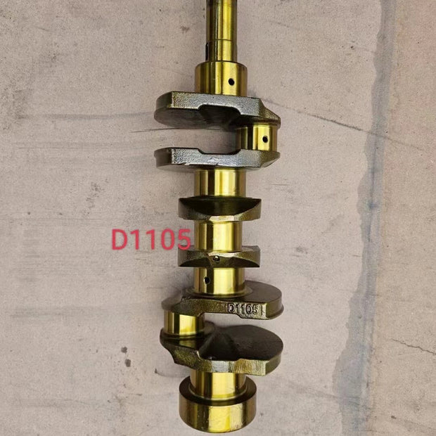 For KUBOTA D1105 crankshaft connecting rod 3pcs rebuild kit piston gasket brgs