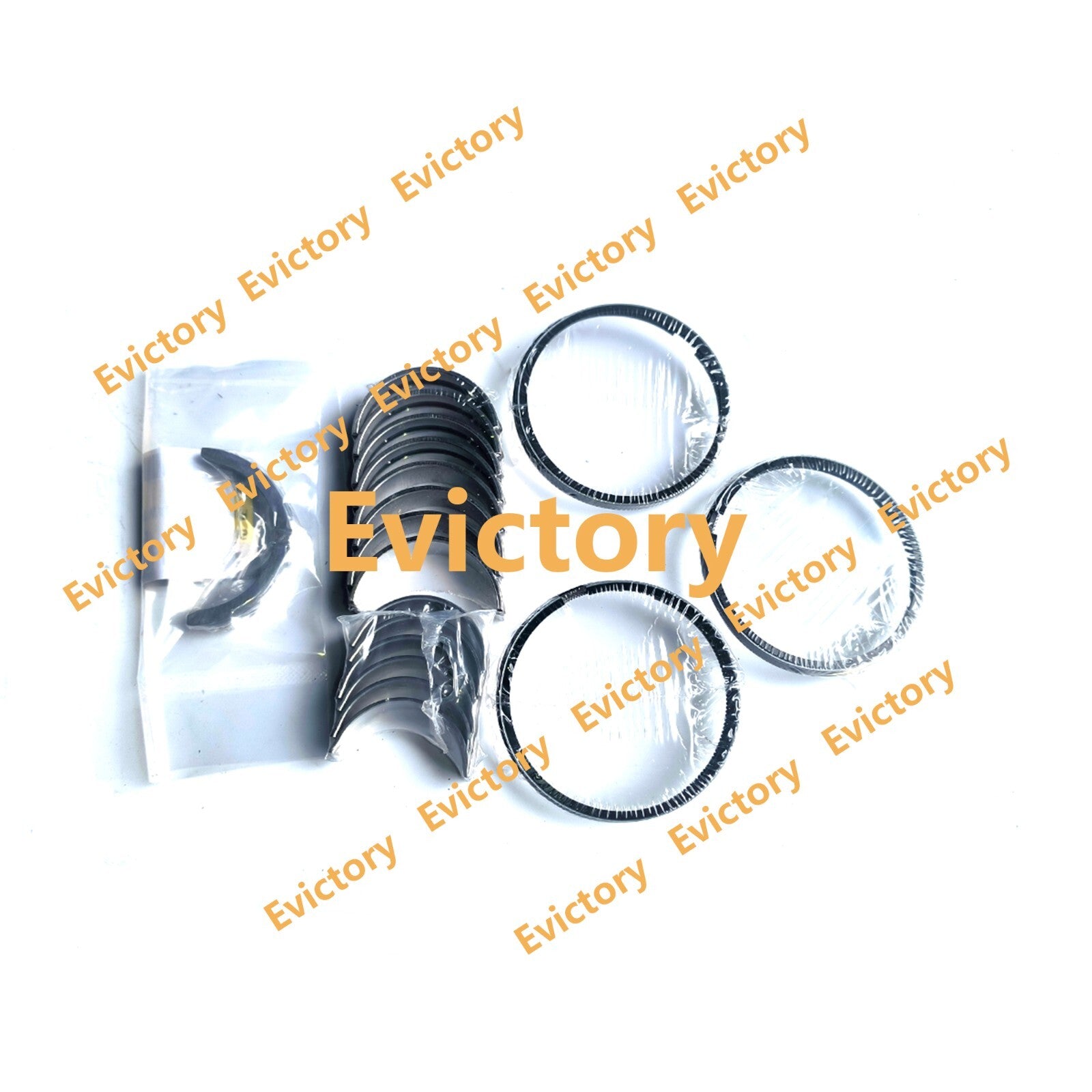 New For YANMAR 3TNM72 Engine Rebuild kit piston ring gasket bearing