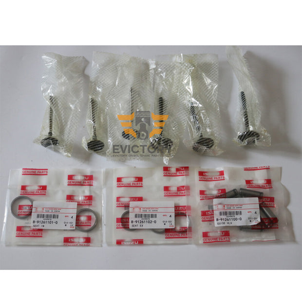 Yanmar 3TN68L 3TNE68 3D68E 3TNA68 rebuild kit piston ring gasket bearing Valve