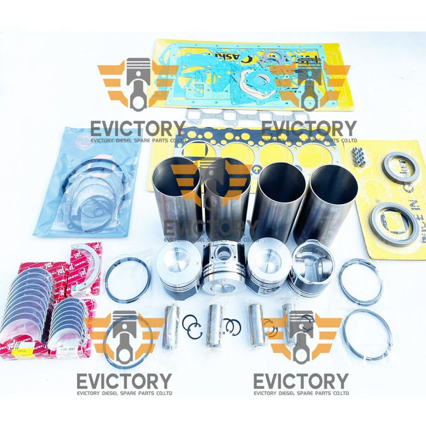 For CATERPILLAR C3044T 3044CT 3044 overhaul rebuild kit valve piston ring liner