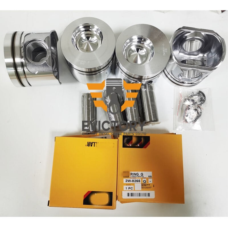 For caterpillar  3204T 3204DI 3204 piston & ring + full cylinder head gasket