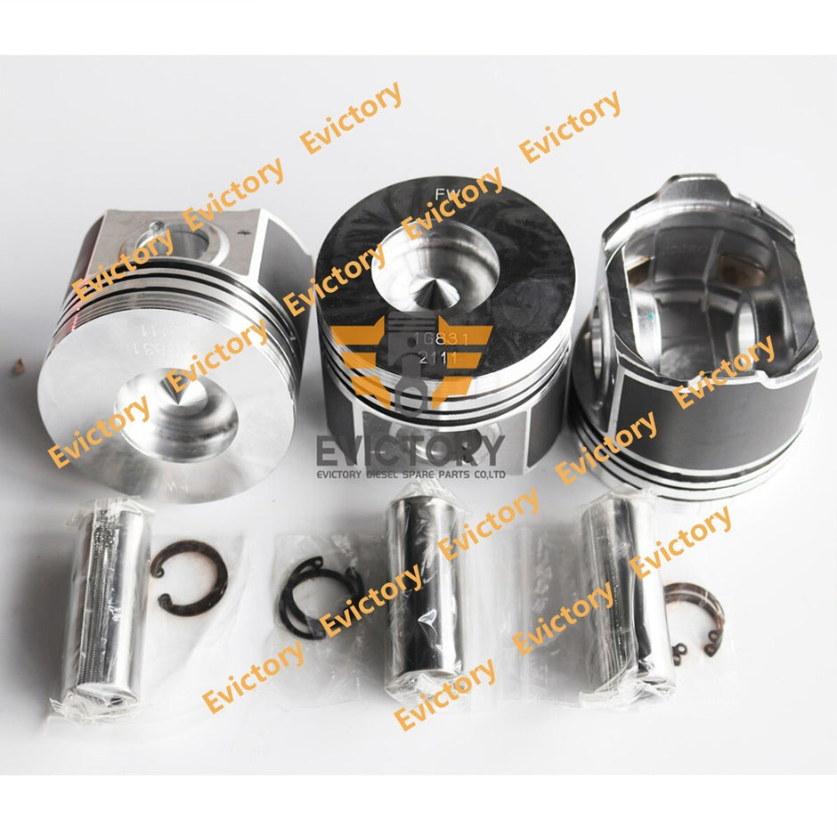 For KUBOTA engine D1803 rebuild overhaul kit piston liner gasket bearing set