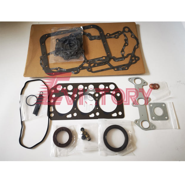 for Mitsubishi K3F Engine bearing + piston ring gasket kit